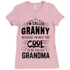 I Am Called Granny... Ladies Fitted T-Shirt