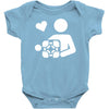 adesivo companion cube portal Baby Onesie