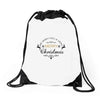 we wish you a very merry christmas Drawstring Bags