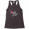i heart pi day Racerback Tank