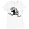lion pc Ladies Fitted T-Shirt