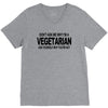 vegetarian ask yourself why not vegan food foodie tofu geek tee shirt V-Neck Tee