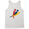red blu yellow Tank Top