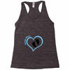 Custom baby boy name maternity design Racerback Tank