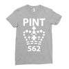 british pint funny Ladies Fitted T-Shirt