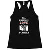 All i Need is Love A Camera Racerback Tank
