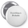 everything is probably Pin-back button