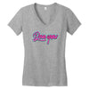 love you baby Women's V-Neck T-Shirt