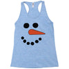 frosty snowman Racerback Tank
