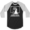 pixel wedding under new management 3/4 Sleeve Shirt