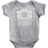 oh snap Baby Onesie