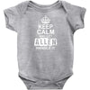 Keep Calm And Let Allen Handle It Baby Onesie