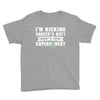 I Am Kicking Cancers Butt Whats Your Superpower ? Youth Tee