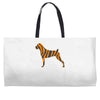 tiger pattern Weekender Totes
