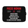 Pisces Woman Laptop sleeve