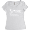 fathor Women's Triblend Scoop T-shirt