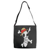 melted logo Adjustable Strap Totes