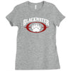new hot blackwater logo Ladies Fitted T-Shirt