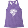 dripping diamond logo Racerback Tank