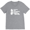 pickles are cucumbers soaked in evil V-Neck Tee