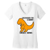 licensed to carry small arms Women's V-Neck T-Shirt