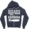 war with east asia Zipper Hoodie