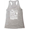 shaving says a lot about a man like Racerback Tank