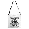 motorrad papa Adjustable Strap Totes