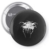 dark throne logo Pin-back button