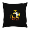 tropical attack Throw Pillow