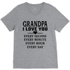 I Love You Grandpa V-Neck Tee