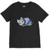blanket purrito V-Neck Tee