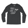 prick with a fork Long Sleeve Shirts