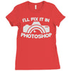 photography Ladies Fitted T-Shirt