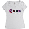 Pacman Women's Triblend Scoop T-shirt
