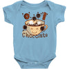 hot chocolate time! Baby Onesie