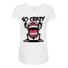 so crazy Maternity Scoop Neck T-shirt