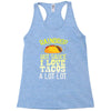 raindrop hot sauce i love tacos a lot Racerback Tank