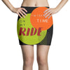 I'M TAKING MY TIME ON MY RIDE Mini Skirts