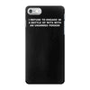 battle of wits iPhone 7 Case