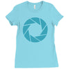 shooter cam Ladies Fitted T-Shirt