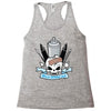 skull emblem Racerback Tank