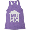 house music Racerback Tank