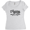 Vandelay industries import Export Original Size 89 Women's Triblend Scoop T-shirt