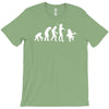 evolution of leprechaun funny irish ireland st patricks day us T-Shirt