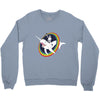 narwhal rainbow stormtrooper Crewneck Sweatshirt