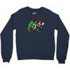 raphael meets mario Crewneck Sweatshirt