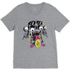 skull biker V-Neck Tee