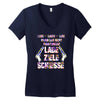 lade ziele schiesse2 Women's V-Neck T-Shirt
