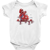 mushroom eater Baby Onesie
